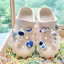 ins red book recommended hole shoe buckle accessories cartoon cute creative shoe floral accessories diy buckle astronaut