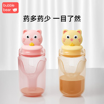 Direct selling Bubby Bear kitten medicine feeder full silicone anti-choking newborn baby medicine artifact mother and baby supplies