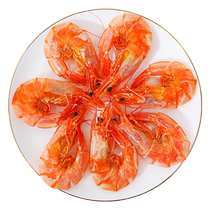Grilled dried shrimp ready-to-eat grilled shrimp extra large dried shrimp large size dry goods seafood snacks for pregnant women 500g open bag ready to eat