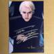 Harry Potter Malfoy Autographed Photo Merchandise, Tom Felton Same Style Autographed Postcard to Give to Friends