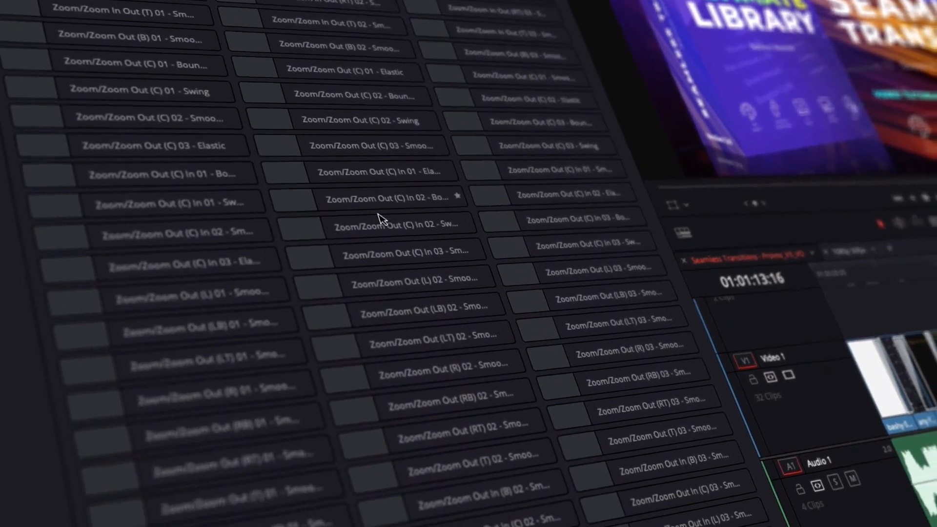 1850+无缝转场过渡效果漏光叠加SFX音效调色LUT达芬奇预设插件 Seamless Transitions for DaVinci Resolve 1850+无缝转场过渡效果漏光叠加SFX音效调色LUT达芬奇预设插件 Seamless Transitions for DaVinci Resolve