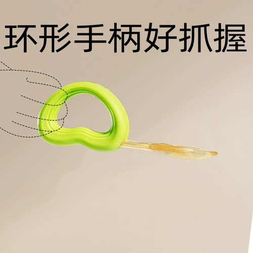 Детская ложка для еды для тренировок, посуда для кормления, набор