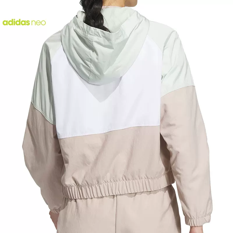 Adidas, весенняя спортивная куртка для отдыха с капюшоном