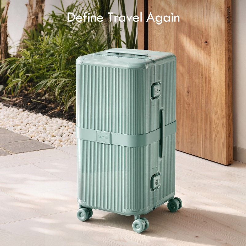 Dta2026 New Style Suitcase for Women, Large Capacity, 24inch Spinner Wheels, Aluminum Frame, Sturdy and Durable Travel Suitcase for Men, Size 28 Dta2026 New Style Suitcase for Women, Large Capacity, 24inch Spinner Wheels, Aluminum Frame, Sturdy and Durable Travel Suitcase for Men, Size 28