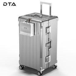 DTA suitcase trolley case ຜູ້ຊາຍຫນາ, ແຂງແຮງແລະທົນທານ 30 ນິ້ວໃຫມ່ 28 suitcase ຫນັງແມ່ຍິງ ຂະຫນາດພິເສດ 32