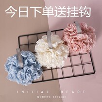 Bath ball super soft large bath flower rubbing towel bath ball flower not scattered cute girl lace bath flower