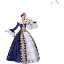 Foreign Ancient Imperial Palace Court Womens Clothing Rental Europe thirteen Century Aristocratic Lady Expensive to Act Out of Lease