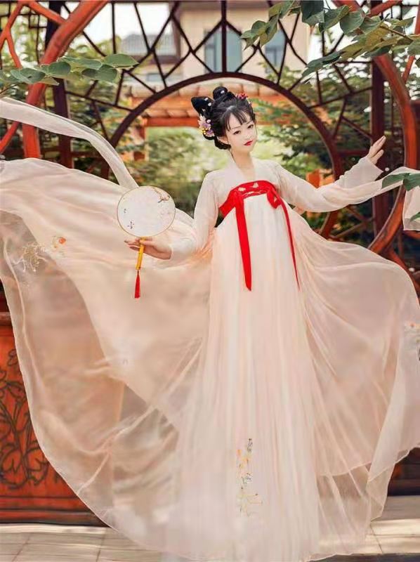 Costume Hanfu rental Tang Dynasty Taiping Princess County starring costume rental Tang-made Ru skirt Tianting Palace E dance costume