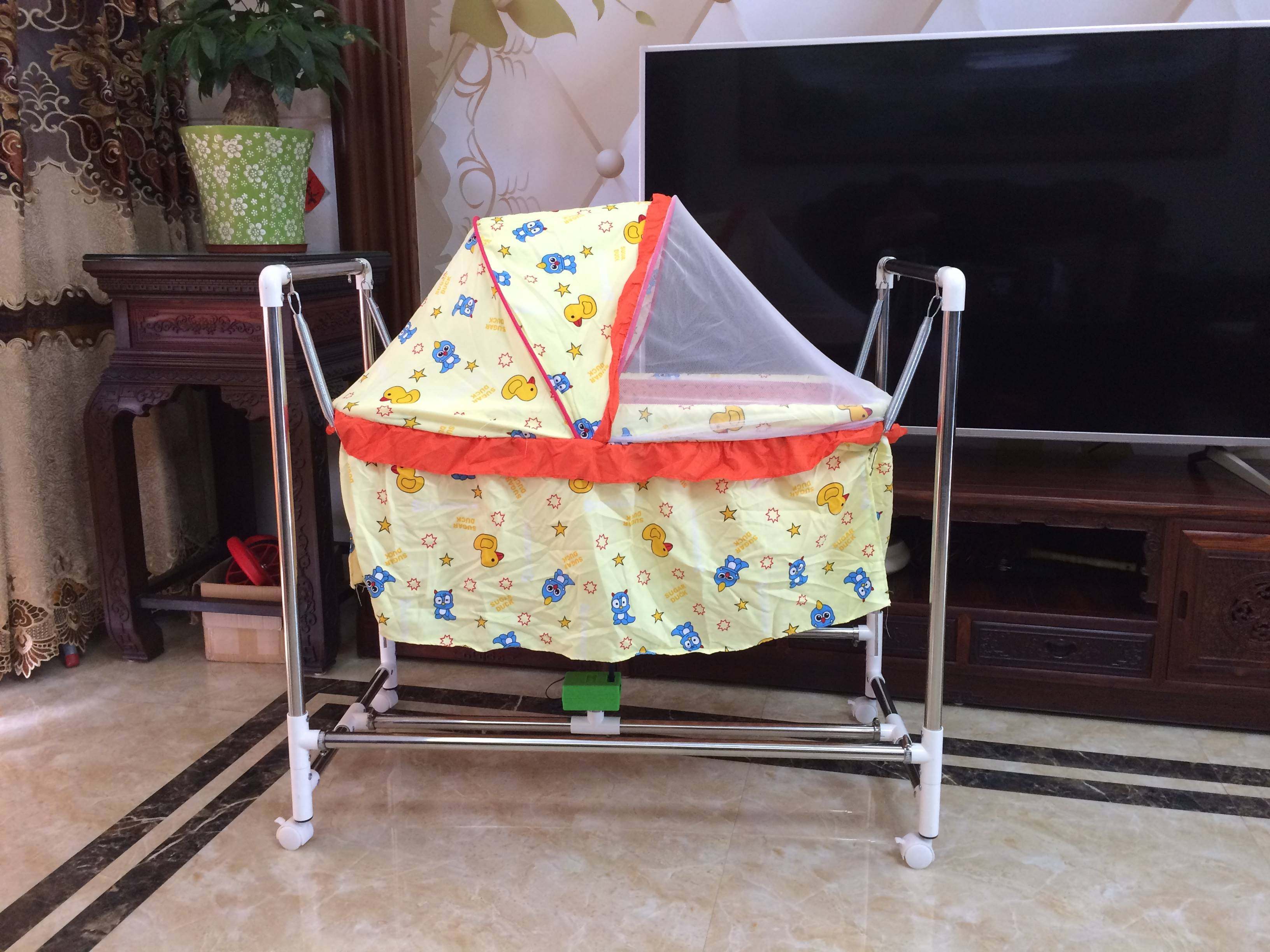 Little Wang Baby Roll Crack Roll Roll Roll Roller Mobile Baby Cocking Miraculous Smart Crib Roller Meter Remote Direct Sales