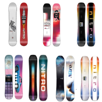 Nitro Nitro 24 25 pre-order adult mens and womens snowboard TEAM rainbow board