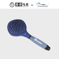 Cavassion Silicone Bristle Comb Horse Brush Horse Comb Horse Cleaning Lodge Horse Equipment 8801075