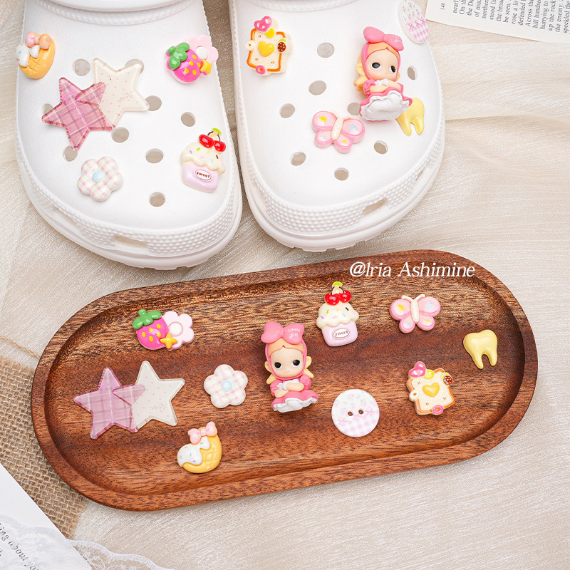 Original Crocs Shoe Accessories Zsiga Are More Than Just Cute Pop Mart Shoe Charms and Shoe Decoration Accessories, Compatible with Crocs