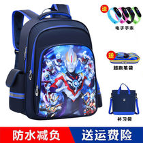 School Bag Boys Elementary School Students 1-2-3-4-5-6 Grade Waterproof Children Kindergarten School Bag Lady Ottman Spider-Man