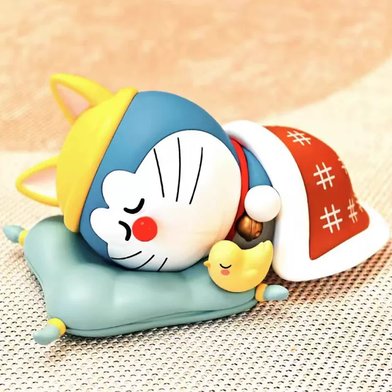 Настоящий Doraemon Пауза слепая коробка domácий трендовый фи г фигура милая автомобильная подвеска подарок