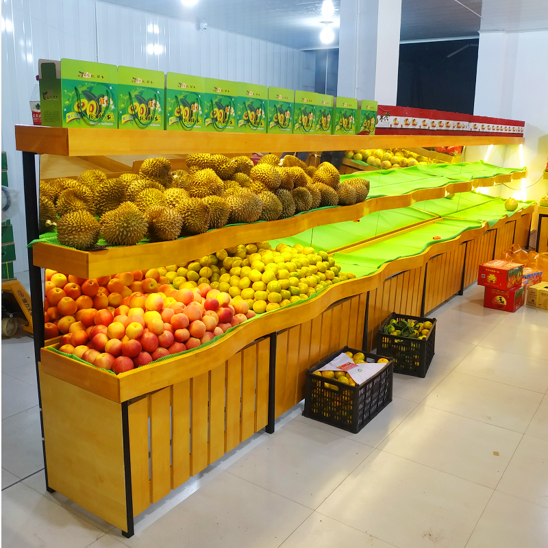 水果控必看�！超实用多层展示柜，让水果店生意爆棚