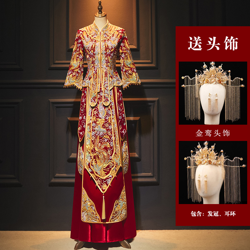  3XL+Fairview three -dimensional embroidery version [satin model] (Golden headgear)   + $11.79 