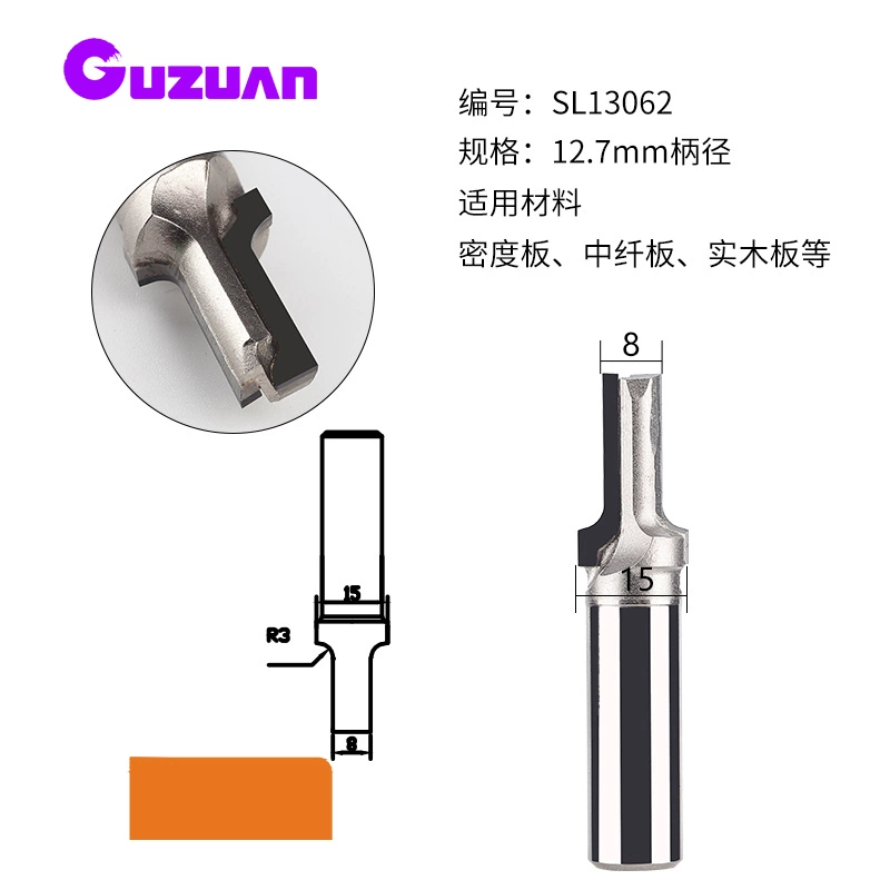 Kim Cương Chắc Chắn Dao Cắt Tủ Cửa Bảng Edge Cắt Bước Nhỏ Tròn Cạnh Dao Chamfering Cắt Dụng Cụ Làm Rau Cau mũi cắt cnc mũi cnc gỗ Dao CNC
