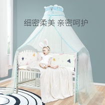 Childrens crib mosquito net full-cover universal with bracket child princess newborn baby mosquito screen blackout floor-standing