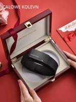 103 модели-бесплатная полоса (кремовая кожа дерева головы) [Подарочная коробка из красного дерева]]