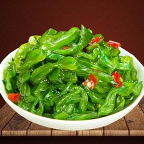 Ready-to-eat dress with vegetable savory spicy sea cabbage Dalian Seaweed Salad Acid Sweet Stalk Silk Dress With Vegetable Stalk Pieces Meme Lip
