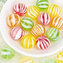 Old-fashioned sugar ball nostalgic sugar watermelon fruit hard sugar kid snacks wedding candy bulk candy snacks