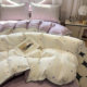 Class a Waffle Weave Pure Cotton Four-Piece Set 2026 New Model All-Cotton Bed Sheet Duvet Cover Student Dormitory Three-Piece Set