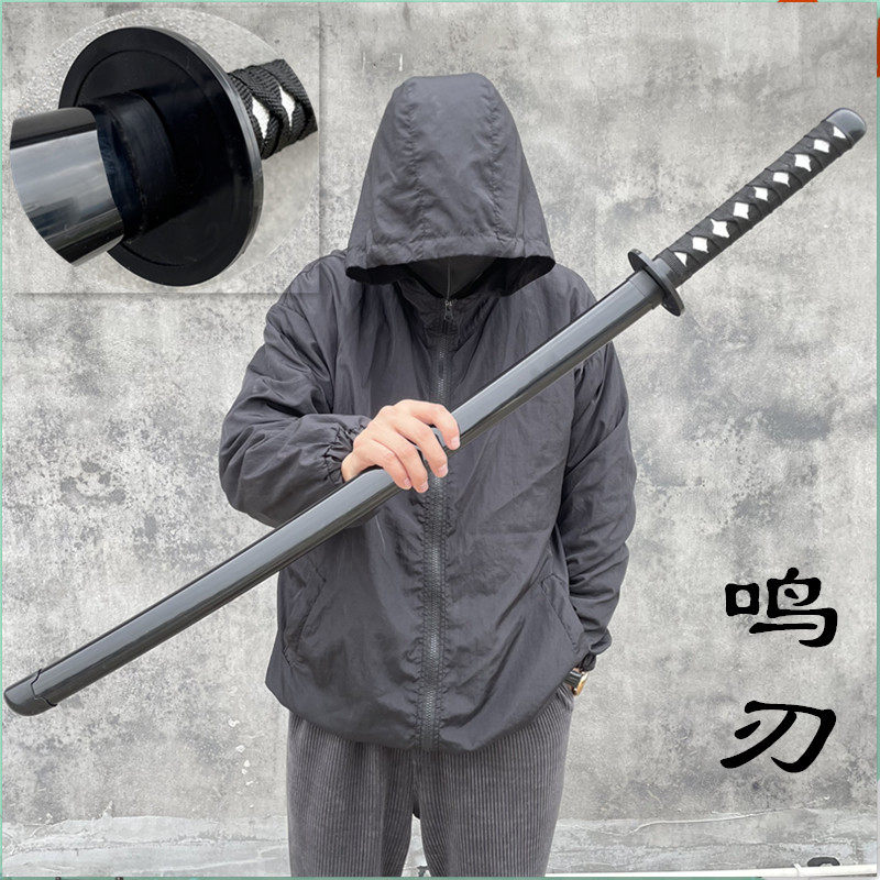 Death warrior blade Riman cos Iaido wooden knife children's toy sheathed wooden sword performance practice dress up wooden