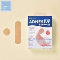 Life-free LATT LIV waterproof and breathable creable sticker-complexion (regular 40 pieces round 10 pieces)