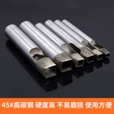 Сделай кожа ручной работы ручной работы с положительным квартетом полюсной столб