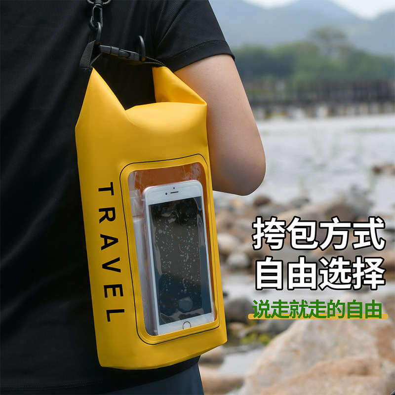 Outdoor Waterproof Bag, Rafting Waterproof Bag, Swimming and Snorkeling Sealed Bag, Diving Backpack Equipment Waterproof Bag