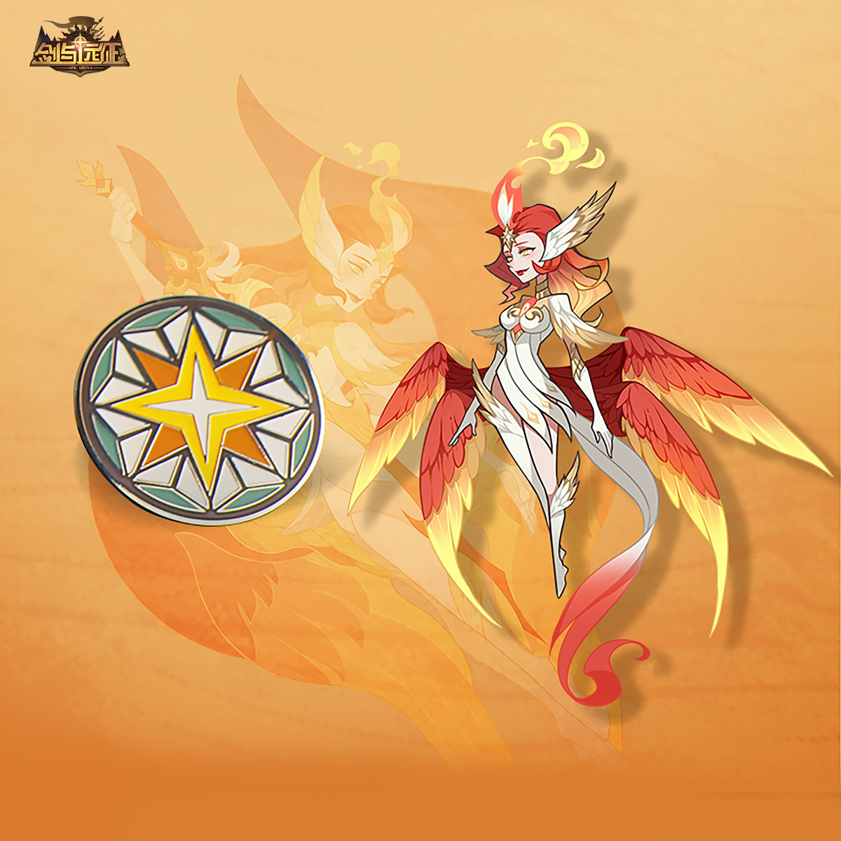 (Lily Swords and Expedition) Game Perimeter Physical Race Small Enamel Badges Collection Spot