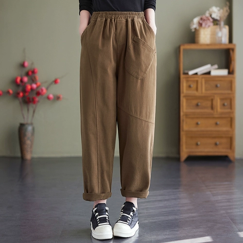 Летние шорты для отдыха, штаны для матери, для среднего возраста, коллекция 2023, оверсайз, по фигуре, в западном стиле