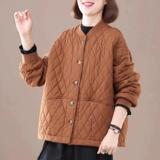 Демисезонный пуховик, осенняя куртка для матери для отдыха, большой размер, увеличенная толщина