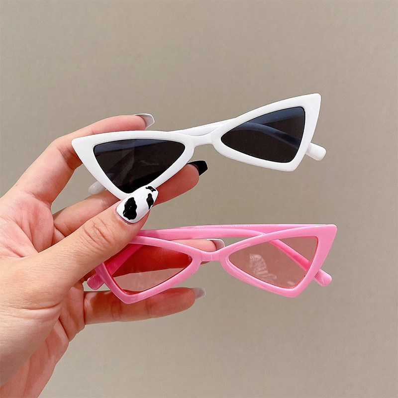 Children's sunglasses male and female children's wave fashion foreign air cool baby decoration individuality sunglasses Anti-UV girl glasses-Taobao