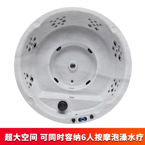 На открытом воздухе круглое серфинг массаж ванна вилла с умной постоянной температурой спа -сало