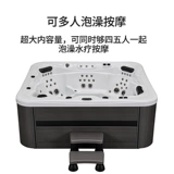 Наружные многопользовательские ванны семейство серфинга yayli Постоянная температура нагревание ванны горячих источников в помещении и на открытом воздухе пузырьковое пруд