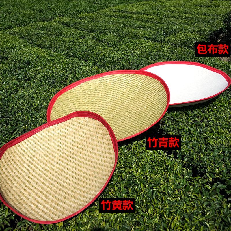 Bamboo Woven Bag Arc Soft Hole Handmade Soft Dustpan Plaque Round Bottom Bamboo Dustpan Arc Bamboo Basket Bamboo Products Dustpan Cloth Decorative bamboo None
