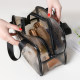 Cosmetic Storage Bag, Toiletry Bag for Women, Portable, Waterproof, Travel, Trendy 2021 New Model, Transparent Toiletry Bag