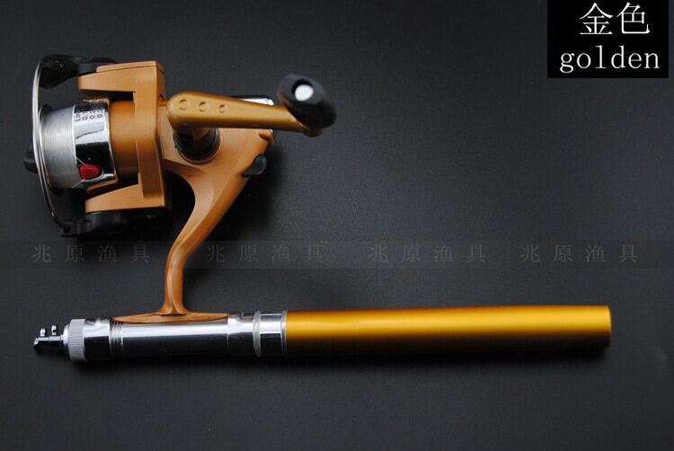 Ice удочкой 1 meter pen rod set mini spinning wheel fishing rod telescop OTHER