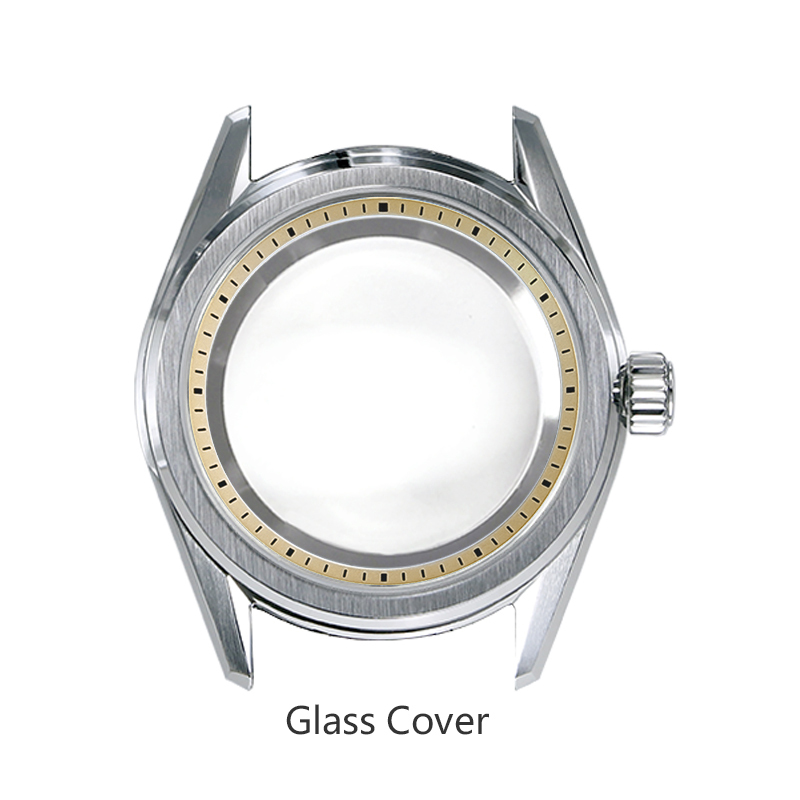 38mm Watch Case Gs Crown Blue Lion/Seiko Modified Watch Case with Inner Shadow, High-Quality Sapphire, Nh35/Nh34 Waterproof