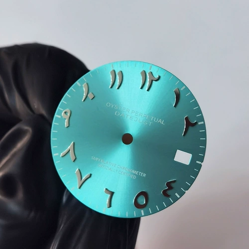 Радиационный рисунок арабский циферблат Seiko модифицированная цветовая поверхность, подходящая для NH35 Diving 200 м. Консервированный 007 28,5 мм