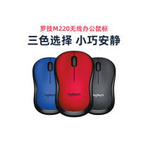 Rotech M220 Mute Wireless Mouse Portable Office Home Gaming USB Connect Durable Battery Small Design