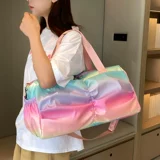 Универсальная спортивная сумка для плавания с разделителями, сумка через плечо для йоги для тренировок, сумка для путешествий