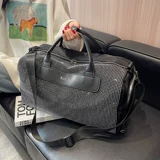 Вместительная и большая сумка для путешествий для выхода на улицу, модная багажная сумка через плечо, ткань оксфорд