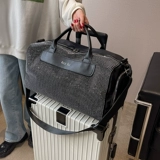 Вместительная и большая сумка для путешествий для выхода на улицу, модная багажная сумка через плечо, ткань оксфорд