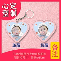 Сердце -образная однократная картина двойная