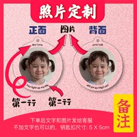 Круглое однократное изображение двойное