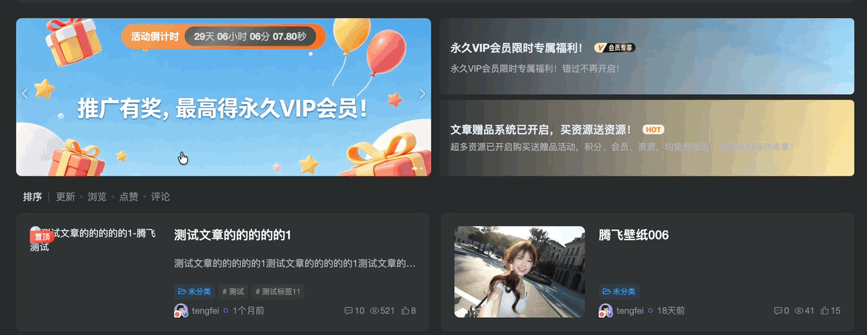图片[2] - 子比主题 - 促销推广区块小工具