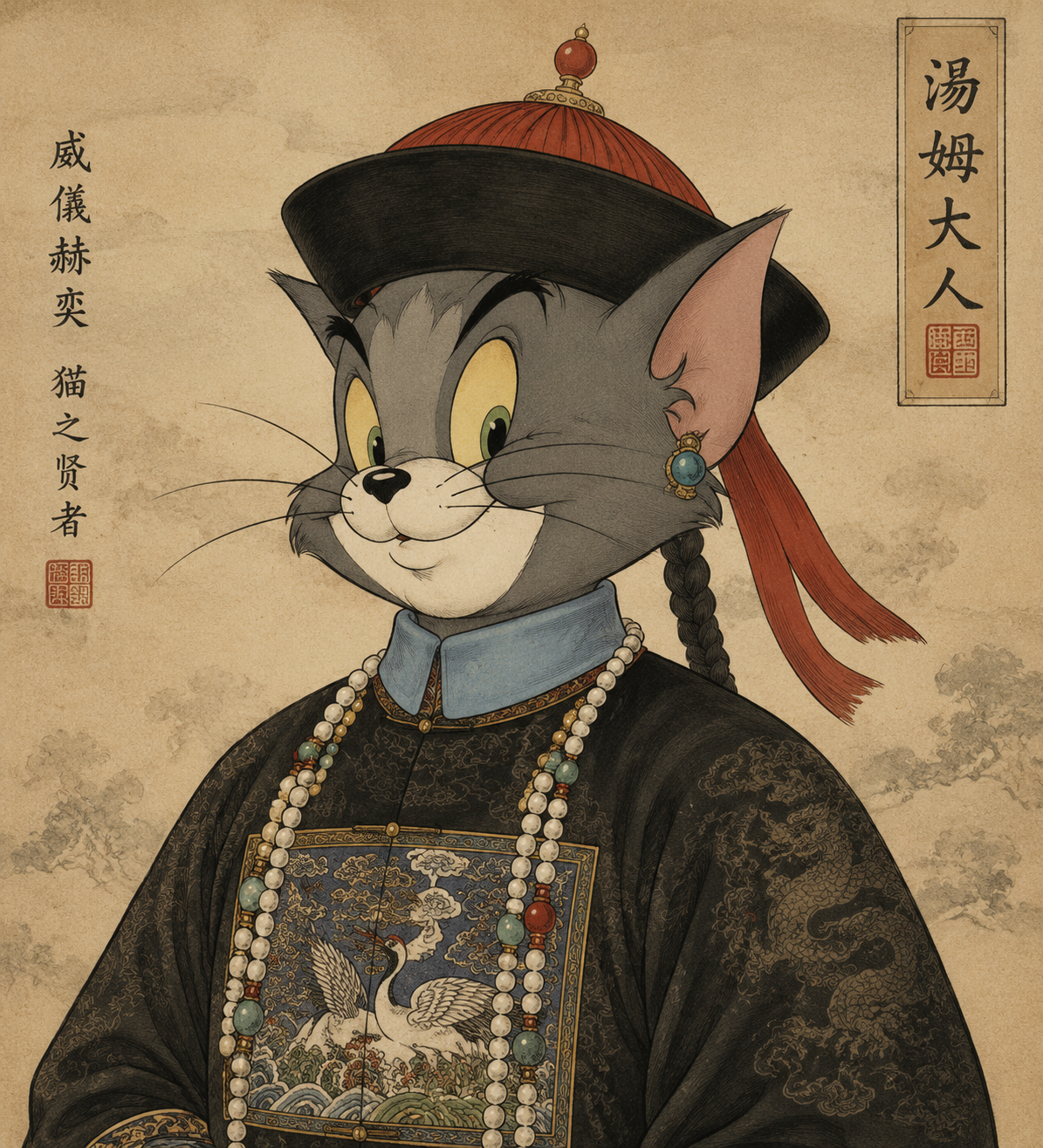 中国工笔肖像画风格