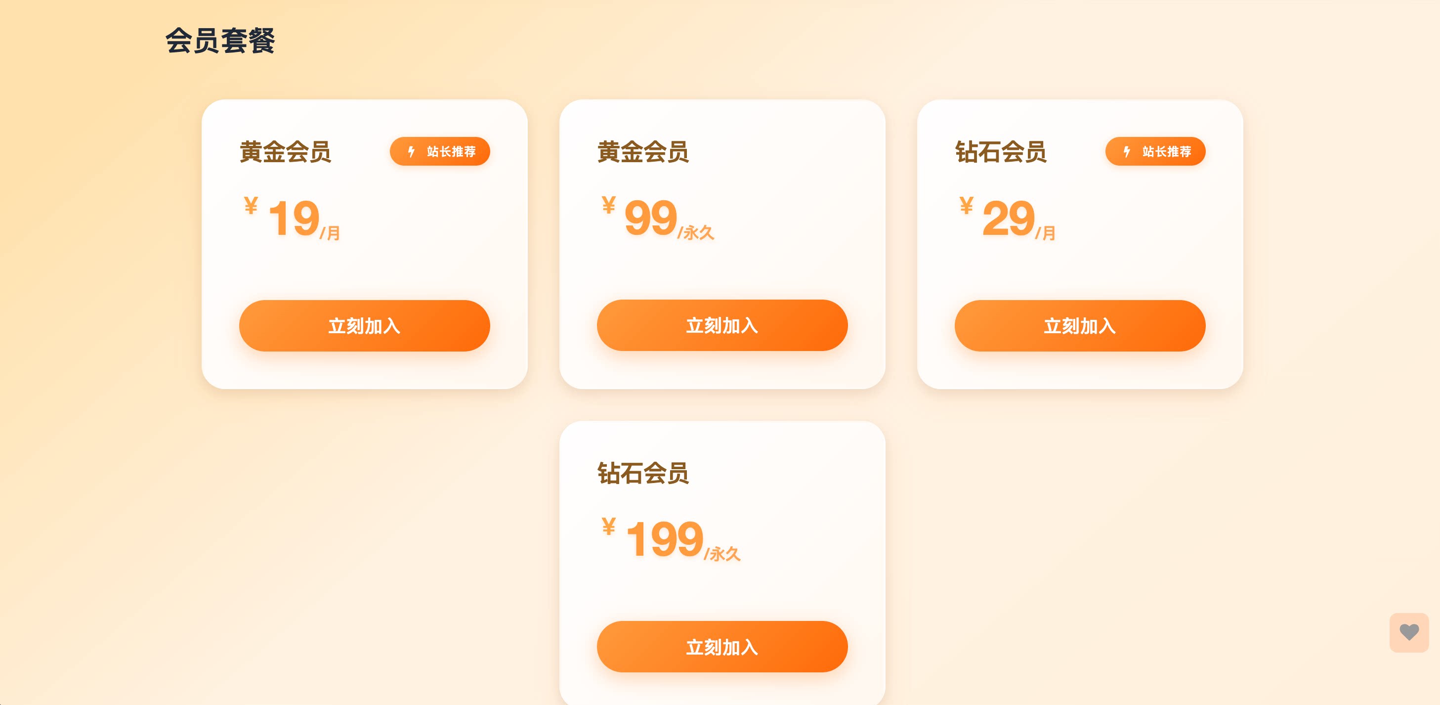 图片[2] - 子比主题 - 会员中心页面（一键部署）